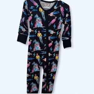 KPOP DEMON HUNTERS -Bamboo zippy - 18/24M (holdover hands and feet)